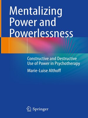 cover image of Mentalizing Power and Powerlessness
